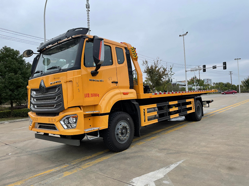 重載10噸大板清障車