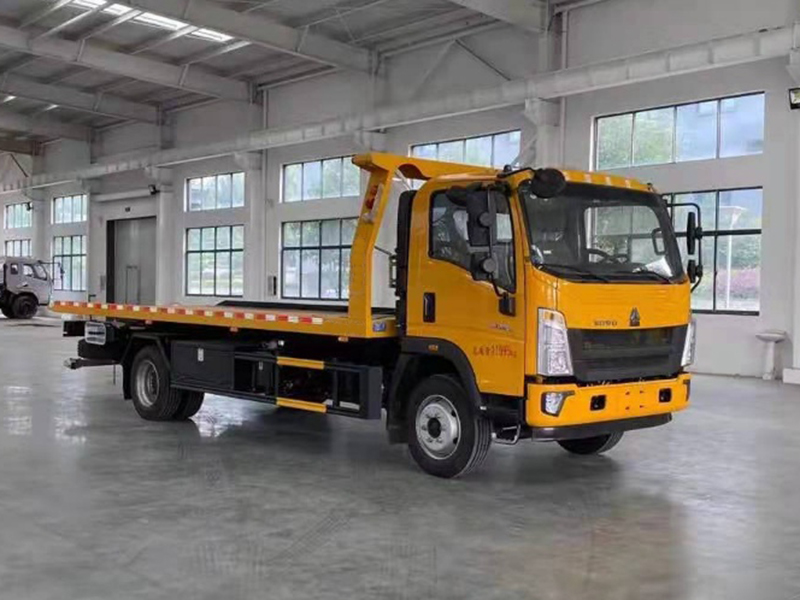 豪沃4500軸距精品清障車