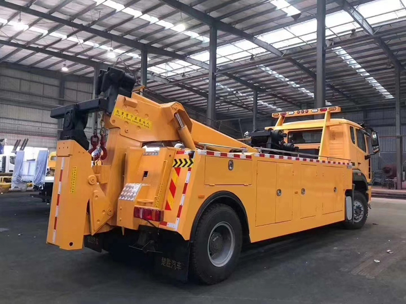 國(guó)六重汽豪沃新款16噸一拖一拖吊聯(lián)體清障車(chē)