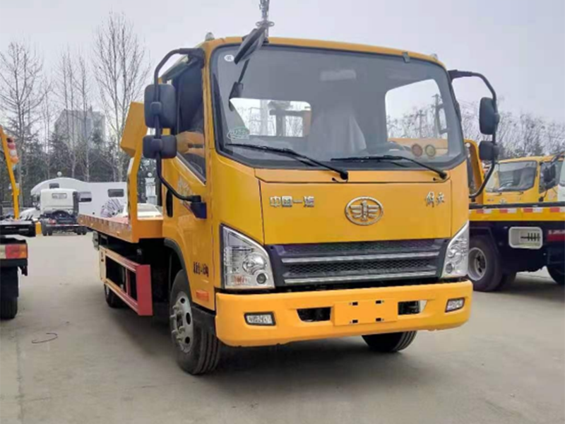 解放國六錫柴藍(lán)牌清障車